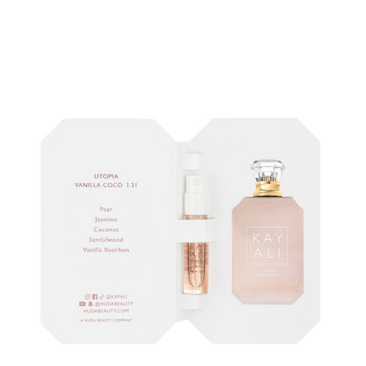 Kayali Utopia Vanilla Coco 21 perfume - creamy coconut vanilla fragrance Nairobi