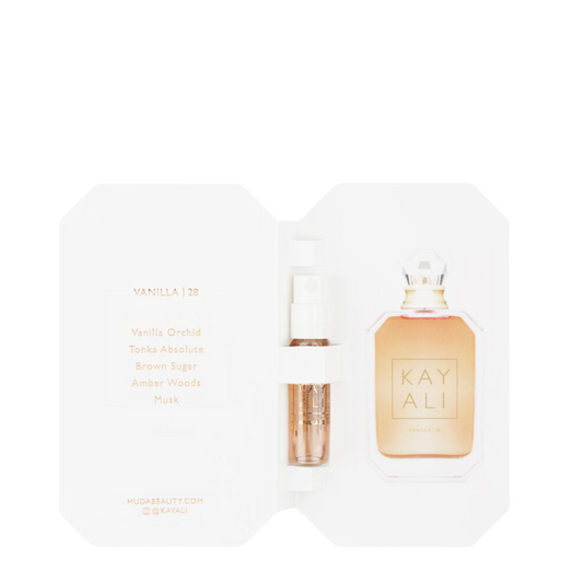 Kayali Vanilla 28 luxury fragrance with Madagascan Vanilla and Tonka - buy authentic perfumes Nairobi