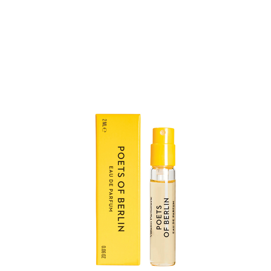 Vilhelm Parfumerie Poets of Berlin perfume - blueberry lemon vetiver fragrance Nairobi